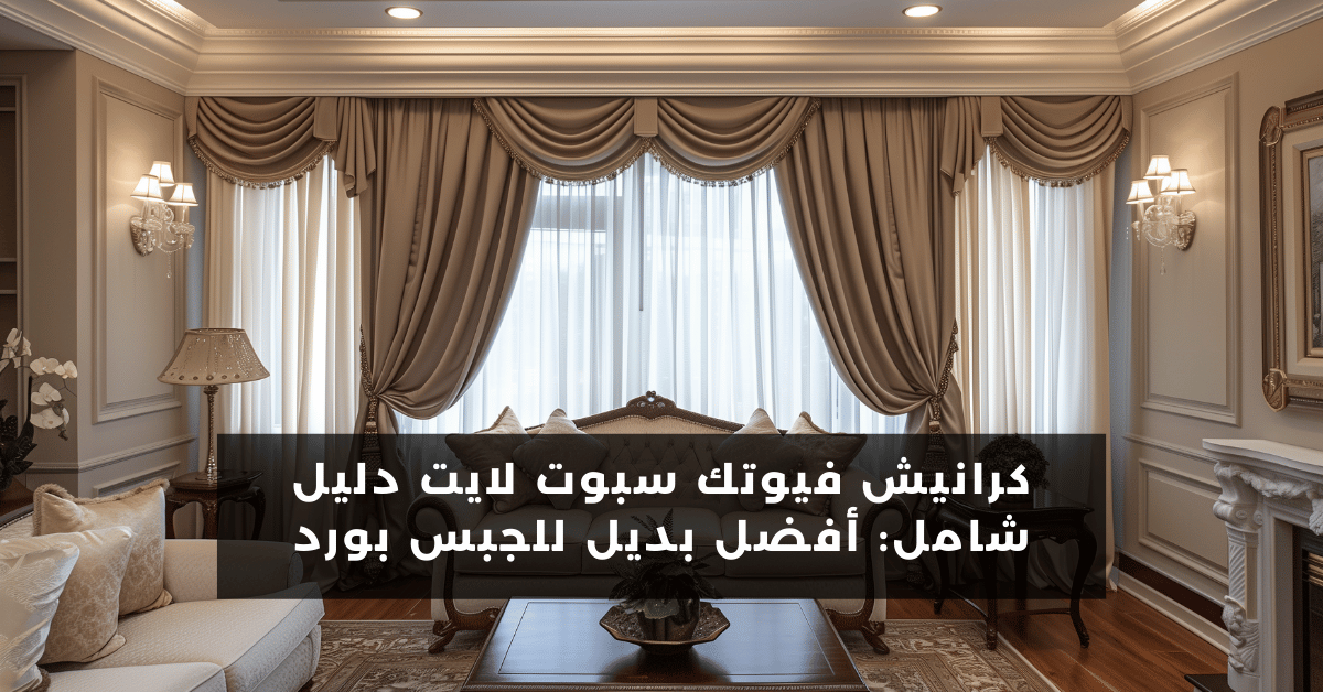 كرانيش فيوتك سبوت لايت دليل شامل: أفضل بديل للجبس بورد